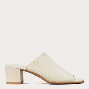 EVERLANE The Glove Mule in ReKnit (Bone)